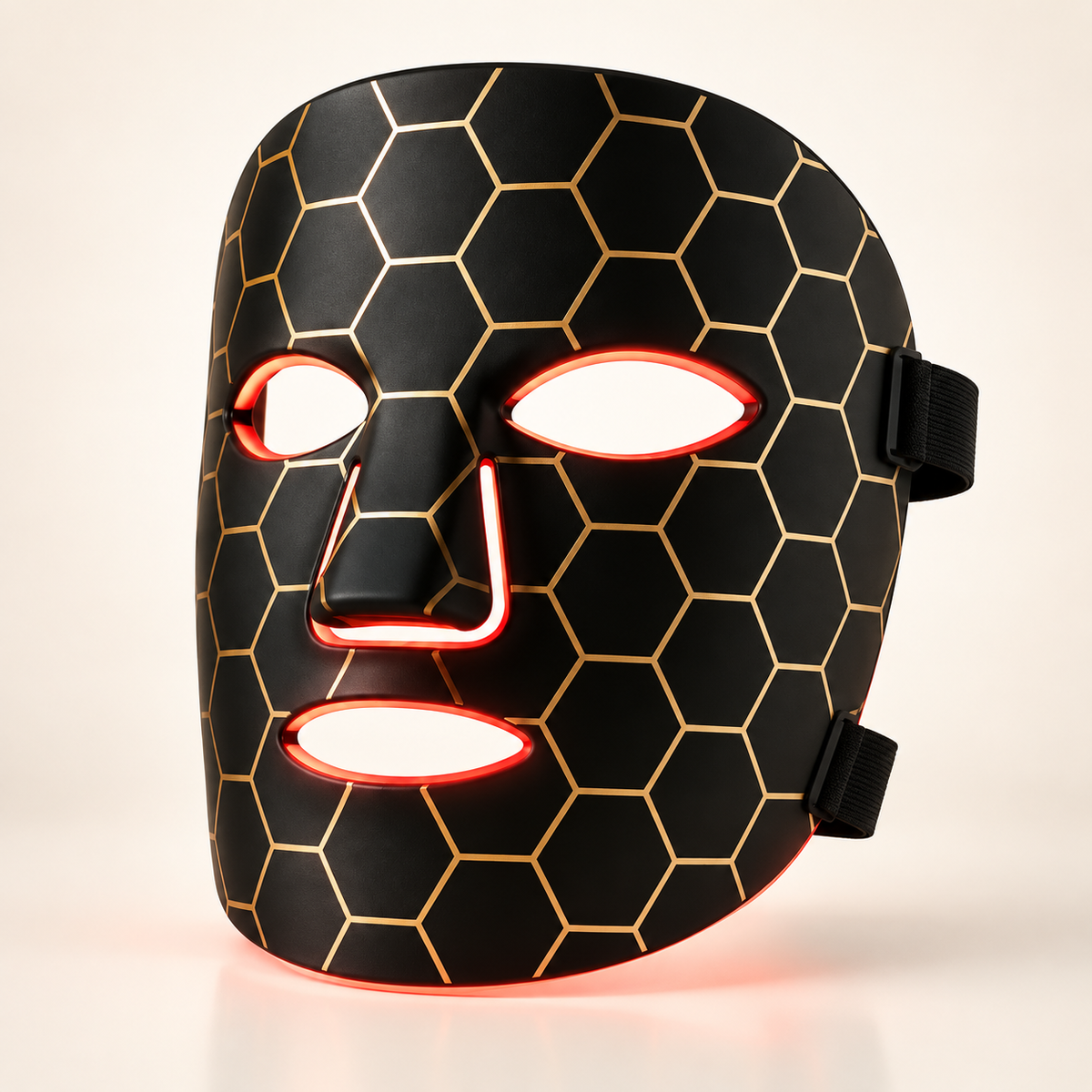 Flexible silicone 7-color LED face mask