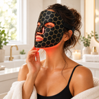 Flexible silicone 7-color LED face mask