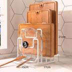 Metal Pot Lid and Cutting Board Rack, Kitchen Counter Organizer — product view 5