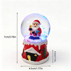Mini Christmas Snow Globe, 7 cm, Assorted Festive Designs - product view 5