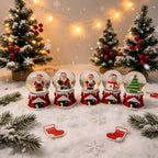 Mini Christmas Snow Globe, 7 cm, Assorted Festive Designs - product view 2