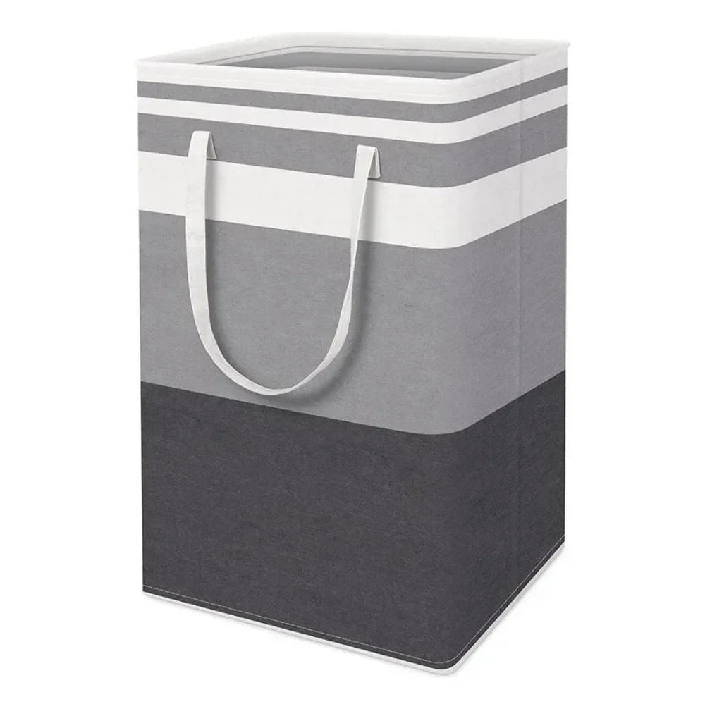 75L waterproof collapsible laundry basket with handles