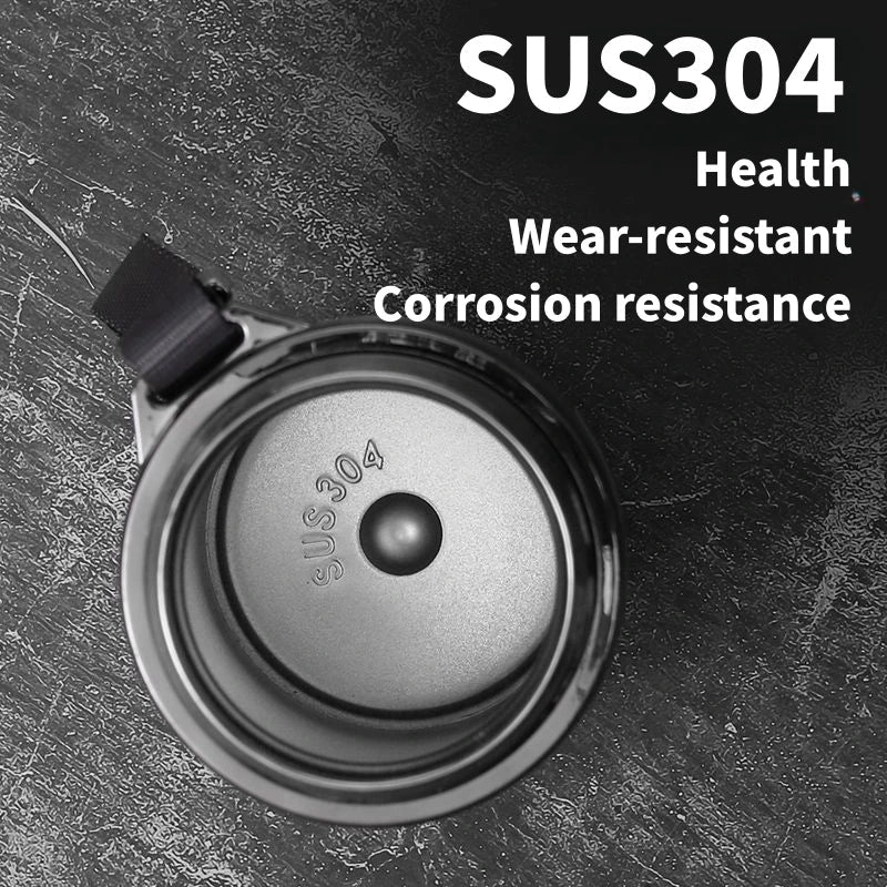 SacredHut | 800ml-1L Stainless Steel Thermos – Portable Vacuum Flask with LED Temperature Display