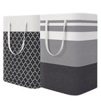 75L waterproof collapsible laundry basket with handles