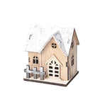 LED Christmas House Lantern, Battery-Powered Holiday Decoration - product view 8