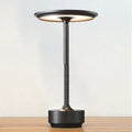 USB-C Rechargeable Table Lamp, Dimmable Aluminum LED Light - Grey