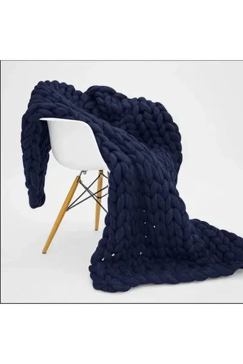 SacredHut | Cozy Knit Chunky Blanket