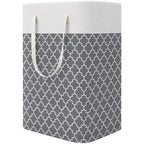 75L waterproof collapsible laundry basket with handles
