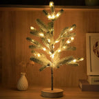LED Tabletop Christmas Tree, 50 cm with 50 Warm White Lights - product view 1