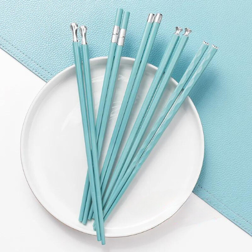 SacredHut | DineLux – Luxurious Chopstick Set with Refined Designs (5 Pairs)