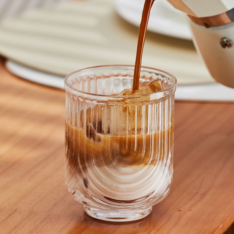 SacredHut | American Ice Latte Glass Coffee Mug