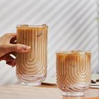 SacredHut | American Ice Latte Glass Coffee Mug
