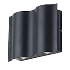Wavy LED Wall Sconce, Aluminum Up-and-Down Light, IP54 — product view 10