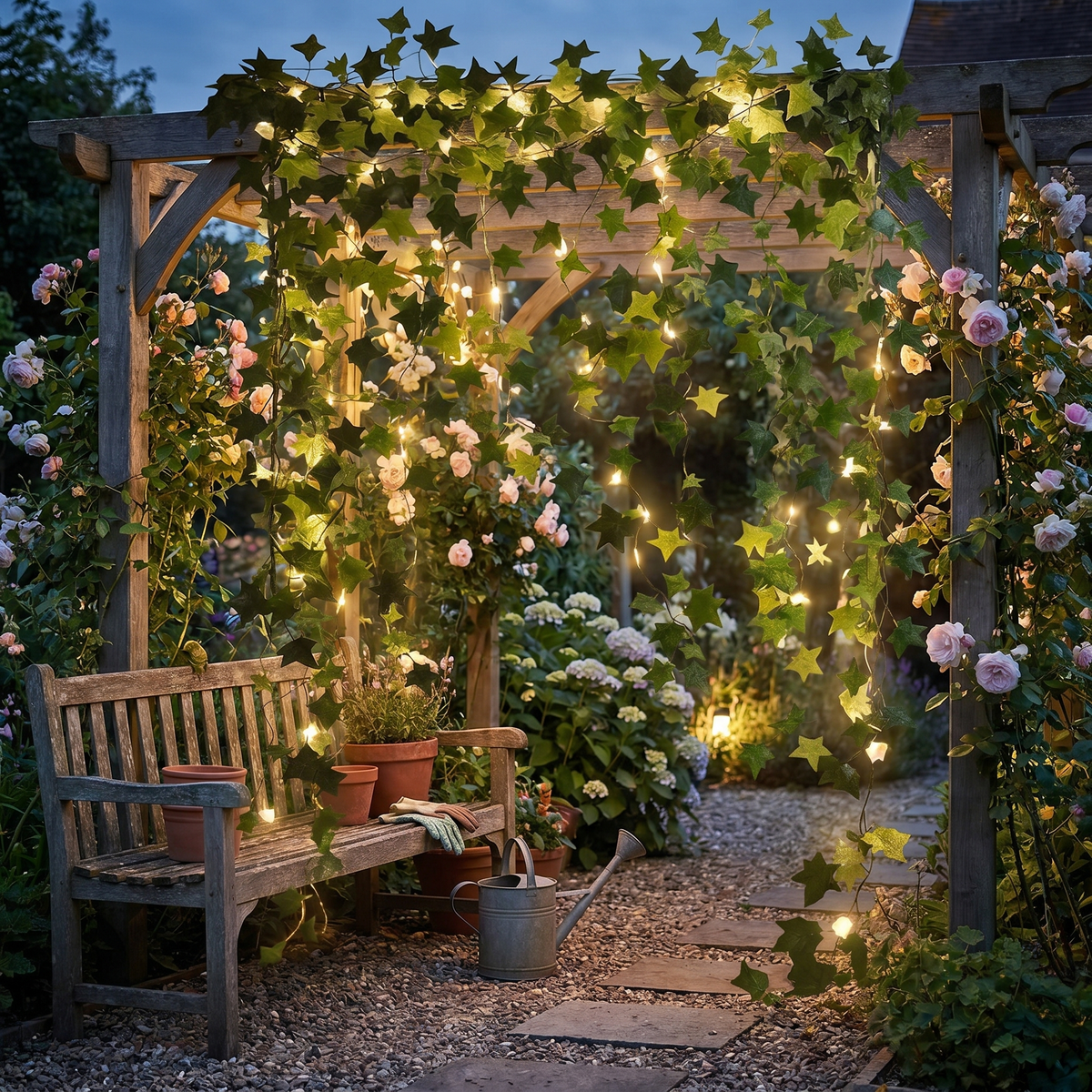 Botanical Garland String Lights — Ivy