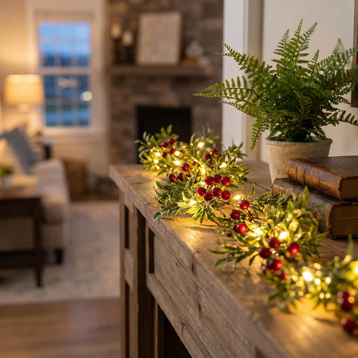 Botanical Garland String Lights — product view 3