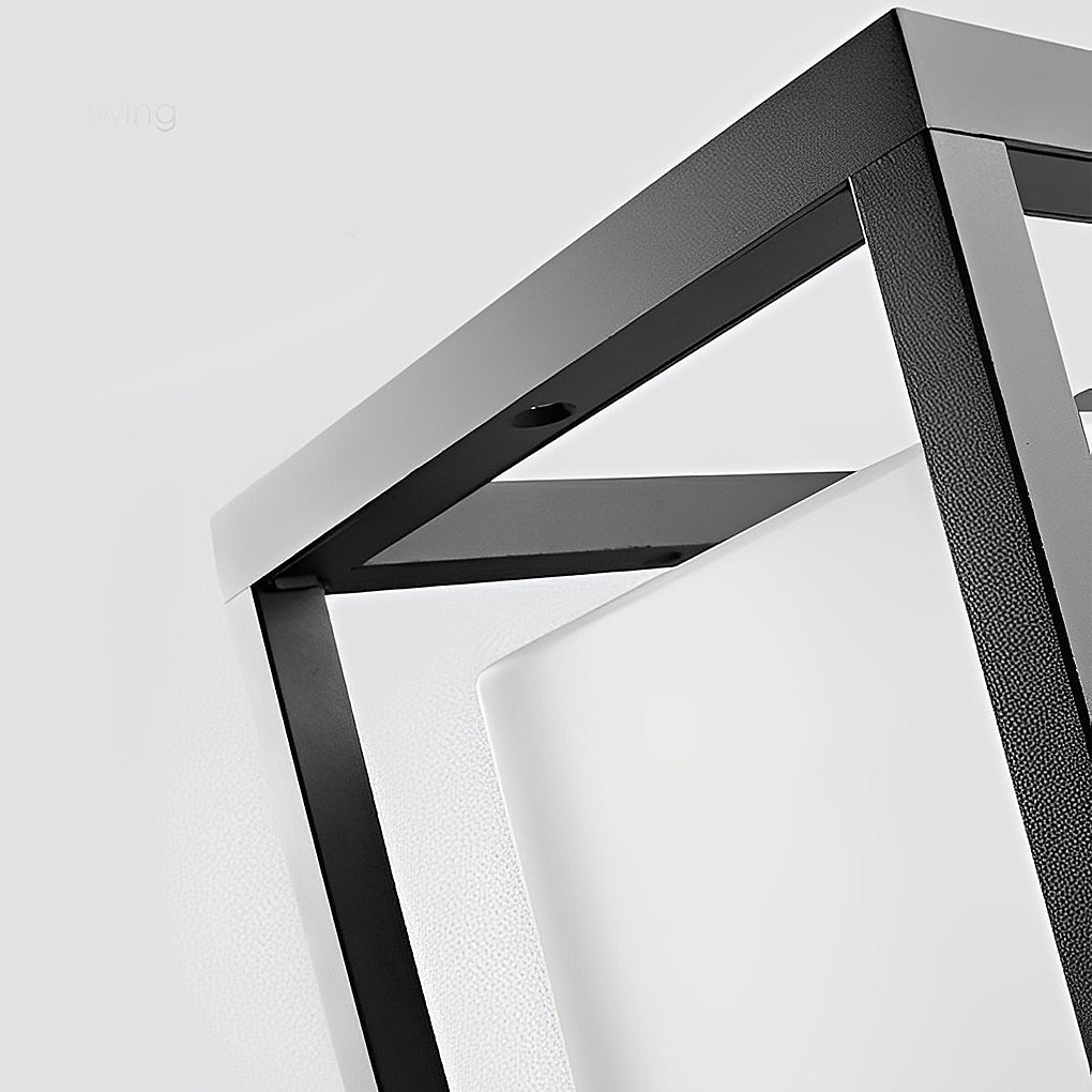 Square Garden Pedestal Light, Solar or Hardwired LED, IP54 — product view 11