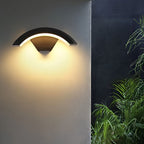 Curved LED Outdoor Wall Downlight, 18W or 24W, IP65 — product view 15