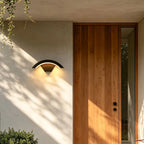 Curved LED Outdoor Wall Downlight, 18W or 24W, IP65 — product view 6
