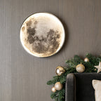 Full Moon LED Wall Lamp, 9.4 or 11.8 Inch Acrylic Wall Light — product view 4