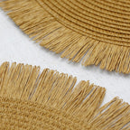 SacredHut | ThermoLuxe | Round braided placemats