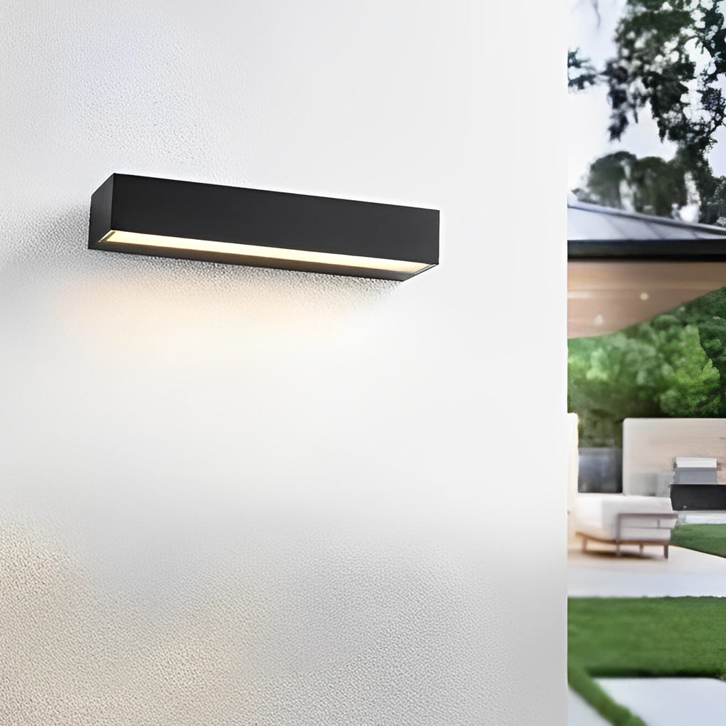 Slim LED Outdoor Porch Wall Light, 7.9 or 11.8 Inch, IP65 — product view 7