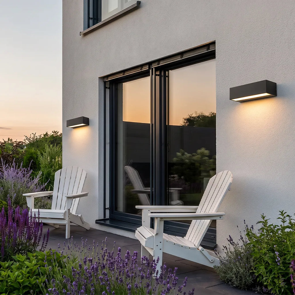 Slim LED Outdoor Porch Wall Light, 7.9 or 11.8 Inch, IP65 — product view 4