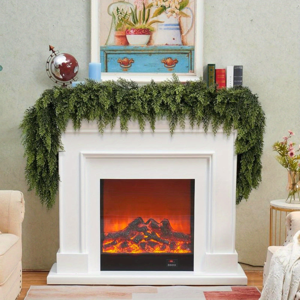 Artificial Christmas Greenery Garland, 180 cm / 6 ft, 2 Pack - product view 2