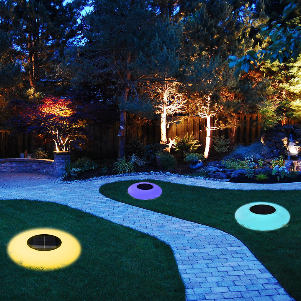 Solar Floating Pond Light, RGB LED Pool Lamp with Remote — product view 6