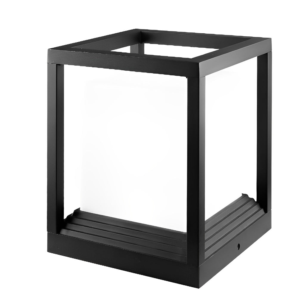 Square Garden Pedestal Light, Solar or Hardwired LED, IP54 — product view 12