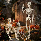 Posable Halloween Skeleton Decoration, 70, 90 or 165 cm - product view 3