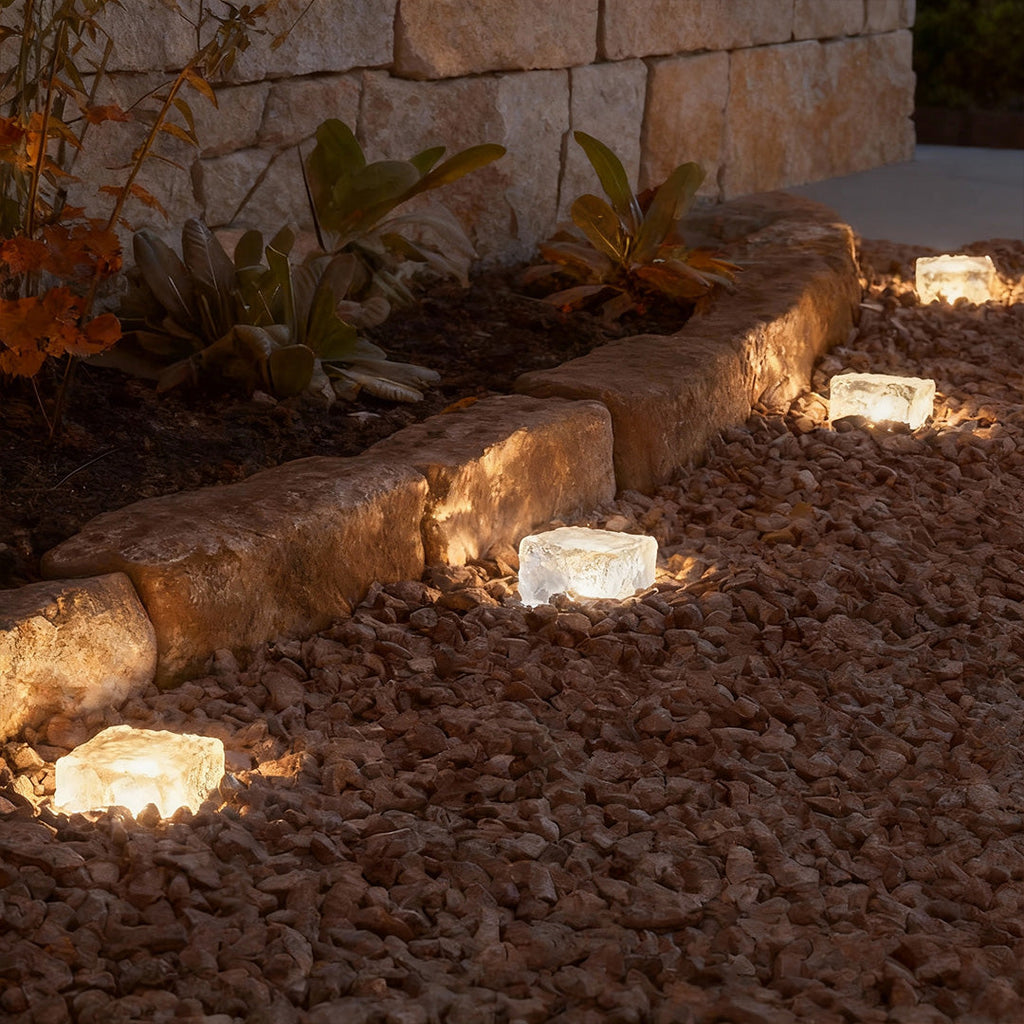 Solar Ice Cube Step Lights, IP65 LED Garden and Path Lighting — product view 7