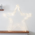 LED Christmas Star Window Light, 60 cm with 6-Hour Timer - product view 1