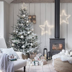LED Christmas Star Window Light, 60 cm with 6-Hour Timer - product view 5