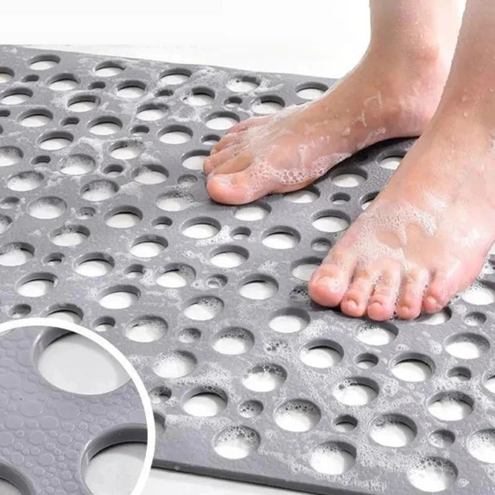 Non-Slip Shower Mat with Suction Cups & Drain Holes — product view 4