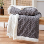 Sherpa Throw Blanket — product view 1