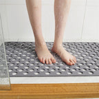 Non-Slip Shower Mat with Suction Cups & Drain Holes — product view 1