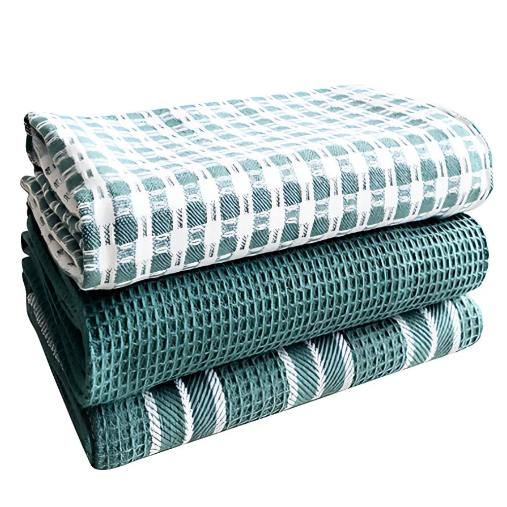 Microfiber Kitchen Towels, Set of 3 Absorbent Dish and Tea Towels — product view 13