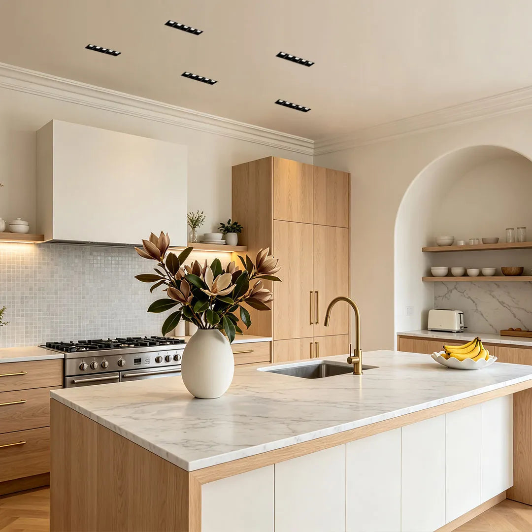 Trimless LED Linear Downlight, 5W or 10W Recessed Ceiling Light — product view 5