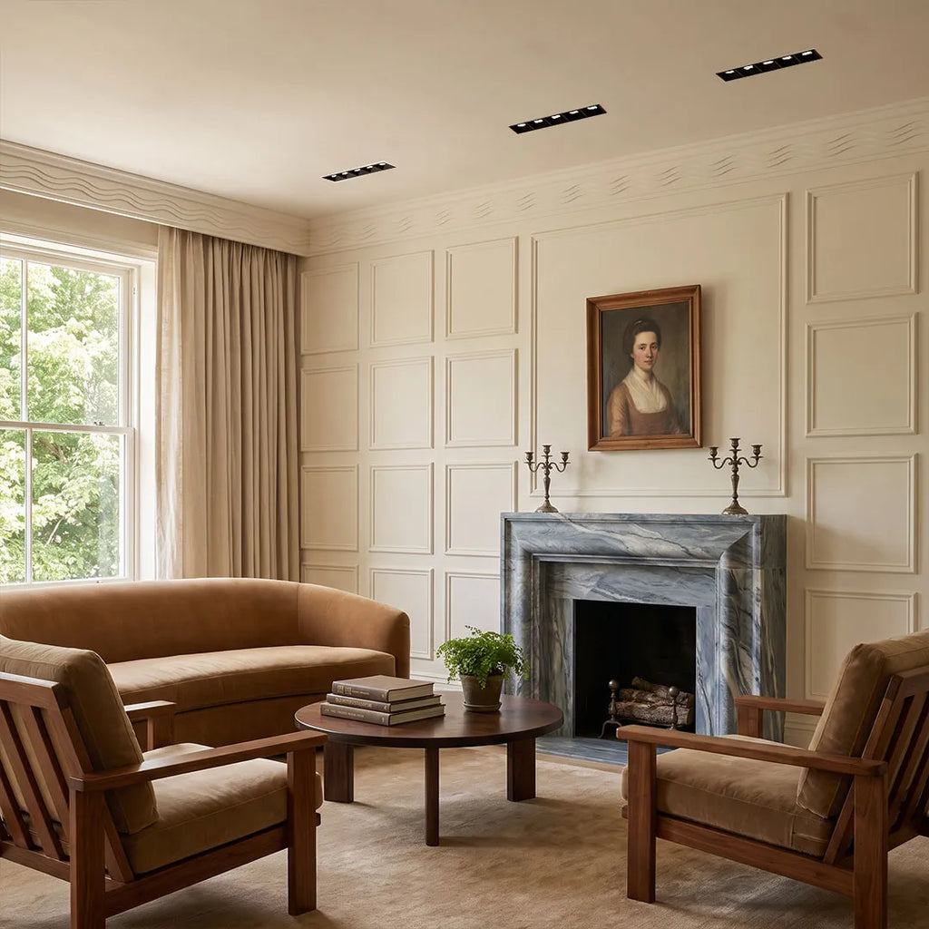 Trimless LED Linear Downlight, 5W or 10W Recessed Ceiling Light — product view 2