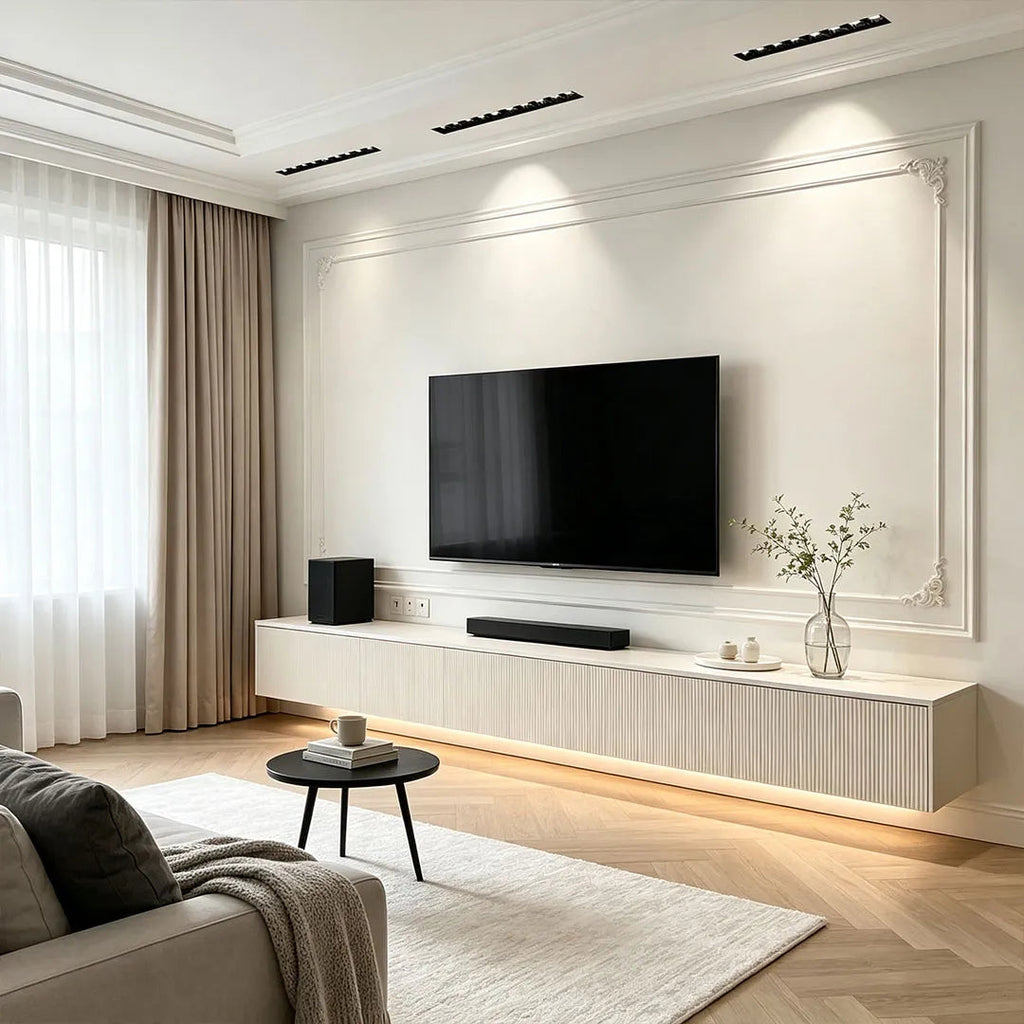 Trimless LED Linear Downlight, 5W or 10W Recessed Ceiling Light — product view 6