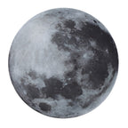 Full Moon LED Wall Lamp, 9.4 or 11.8 Inch Acrylic Wall Light — 9.4'', Warm White; 9.4'', 3 Step Dimming