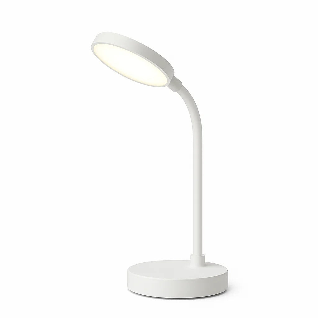 Rechargeable LED Desk Lamp, Flexible Gooseneck with Phone Holder - product view 6
