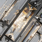 Mini Crystal Pendant Light, Single-Light E27 Glass Ceiling Lamp — product view 9