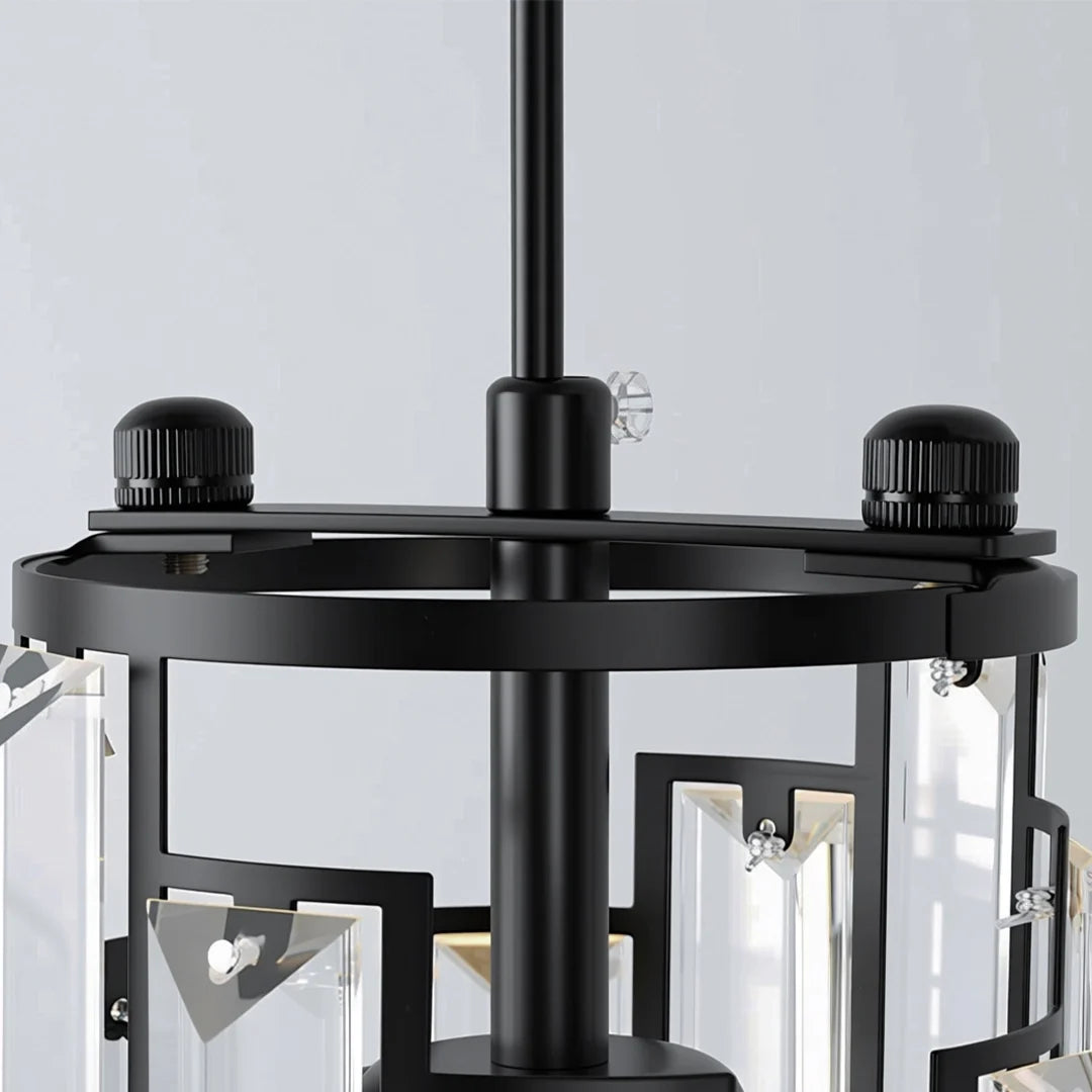 Mini Crystal Pendant Light, Single-Light E27 Glass Ceiling Lamp — product view 10