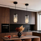 Mini Crystal Pendant Light, Single-Light E27 Glass Ceiling Lamp — product view 5