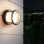 Round Outdoor LED Post Light, Double-Layer Acrylic Shade, IP65 — product view 10