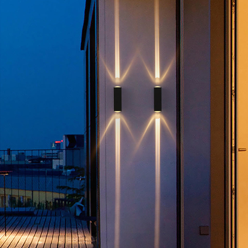 Narrow-Beam LED Outdoor Wall Sconce, 10W Up-and-Down Light — product view 3