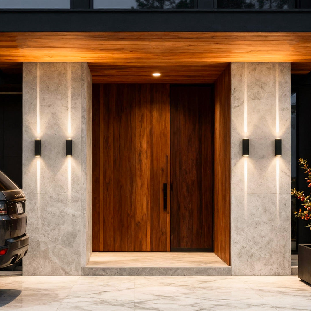Narrow-Beam LED Outdoor Wall Sconce, 10W Up-and-Down Light — product view 4