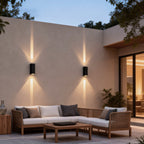 Narrow-Beam LED Outdoor Wall Sconce, 10W Up-and-Down Light — product view 1