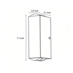 Narrow-Beam LED Outdoor Wall Sconce, 10W Up-and-Down Light — product view 14